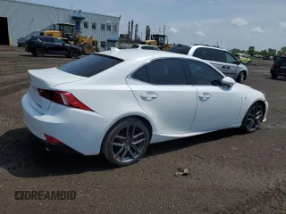 2014 Lexus IS 250 with VIN JTHCF1D27E5010658, listed as a Copart auction lot 60253565 with 246,675 mi miles and Salvage title. Bid and sale history available at DreamBid. Image 3.