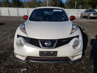 2014 Nissan Juke S with VIN JN8AF5MVXET365088, listed as a Copart auction lot 47157485 with Not Provided miles and Salvage Title. Bid and sale history available at carsss.com. Image 5.