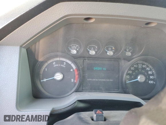 2012 Ford F-250 XL with VIN 1FT7W2AT1CEC68144, listed as a Copart auction lot 88316835 with 240,280 mi miles and Salvage title. Bid and sale history available at DreamBid. Image 9.