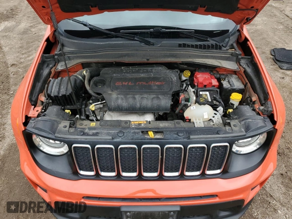 2019 Jeep Renegade Sport with VIN ZACNJBAB7KPK33785, listed as a Copart auction lot 55178075 with 51,708 mi miles and Salvage title. Bid and sale history available at DreamBid. Image 12.