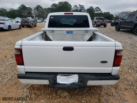 2005 Ford Ranger XL with VIN 1FTYR10U35PB04983, listed as a Copart auction lot 45126935 with 213,981 mi miles and Salvage Title. Bid and sale history available at carsss.com. Image 6.