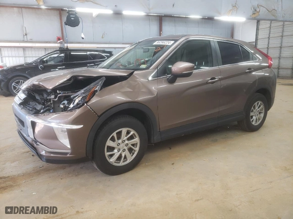 2018 Mitsubishi Eclipse Cross ES with VIN JA4AT3AA5JZ040537, listed as a Copart auction lot 86266224 with 107,160 mi miles and Salvage Title. Bid and sale history available at carsss.com. Image 1.