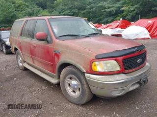 2002 Ford Expedition Eddie Bauer с VIN 1FMRU17L92LA79019, выставлен на аукционе IAAI как лот 42512839 с пробегом 149 829 миль миль и . История ставок и продаж доступна на DreamBid. Изображение 1.