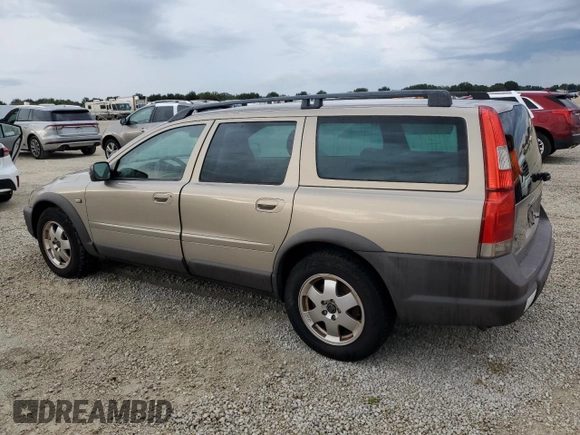 2004 Volvo V70 XC70 with VIN YV1SZ59H341127307, listed as a Copart auction lot 74380104 with 0 mi miles and Salvage Title. Bid and sale history available at carsss.com. Image 2.