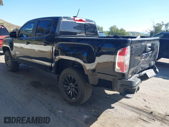 2022 GMC Canyon 2WD Elevation with VIN 1GTG5CEN8N1257673, listed as a IAAI auction lot 41837982 with 33,830 mi miles. Bid and sale history available at carsss.com. Image 3.