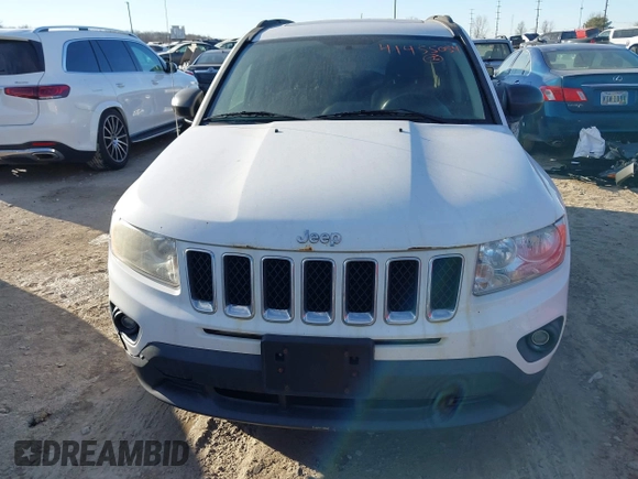 2011 Jeep Compass Latitude with VIN 1J4NT1FB9BD252816, listed as a IAAI auction lot 41455054 with 153,656 mi miles. Bid and sale history available at carsss.com. Image 6.