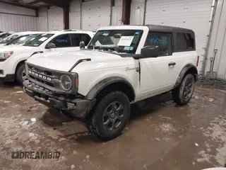 2023 Ford Bronco with VIN 1FMDE5AHXPLB20297, listed as a IAAI auction lot 41605475 with 18,621 mi miles. Bid and sale history available at carsss.com. Image 2.