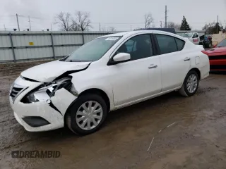 2016 Nissan Versa S Plus with VIN 3N1CN7AP7GL900784, listed as a Copart auction lot 46819585 with 125,006 mi miles and Clean Title. Bid and sale history available at carsss.com. Image 1.