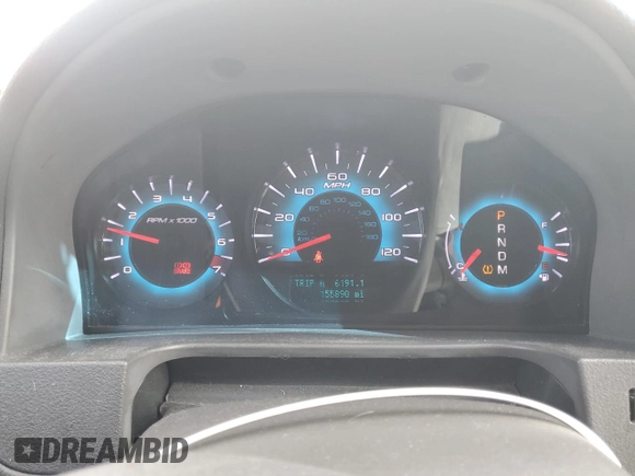 2011 Ford Fusion SEL with VIN 3FAHP0JG2BR324800, listed as a Copart auction lot 44075955 with 155,890 mi miles and Salvage Title. Bid and sale history available at DreamBid. Image 9.
