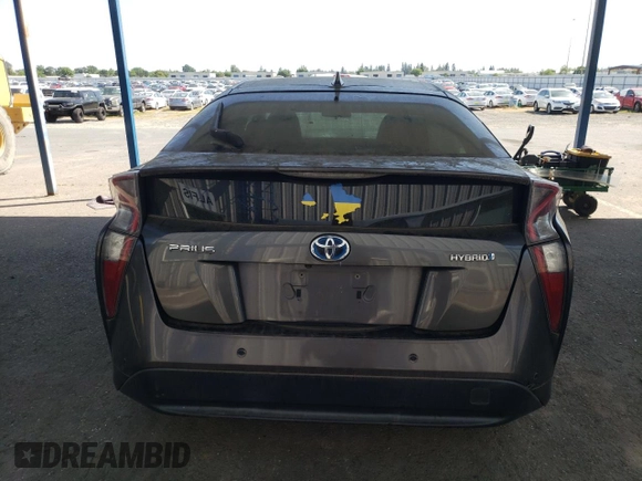 2017 Toyota Prius Two with VIN JTDKBRFU1H3561254, listed as a Copart auction lot 54859115 with 139,581 mi miles and Salvage Title. Bid and sale history available at DreamBid. Image 6.