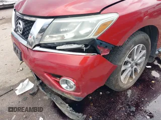 2015 Nissan Pathfinder SL with VIN 5N1AR2MN8FC610842, listed as a IAAI auction lot 42178872 with 126,740 mi miles and . Bid and sale history available at DreamBid. Image 6.