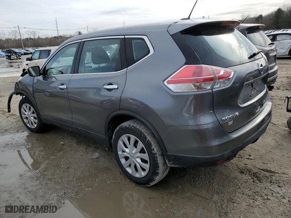 2015 Nissan Rogue S with VIN KNMAT2MV3FP569342, listed as a Copart auction lot 45755775 with 0 mi miles and Clean Title. Bid and sale history available at carsss.com. Image 2.