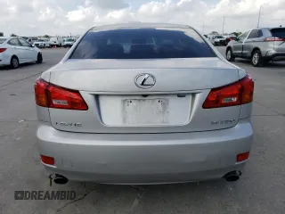 2006 Lexus IS 350 with VIN JTHBE262165010061, listed as a Copart auction lot 54209435 with 217,698 mi miles and Salvage Title. Bid and sale history available at DreamBid. Image 6.