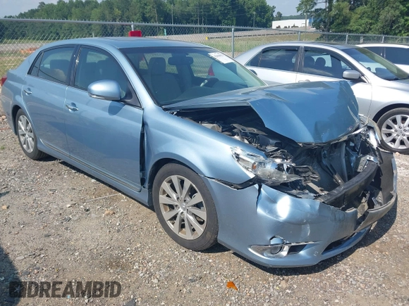 2011 Toyota Avalon with VIN 4T1BK3DB8BU439373, listed as a IAAI auction lot 42604951 with 143,942 mi miles and . Bid and sale history available at DreamBid. Image 1.