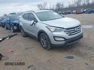2016 Hyundai Santa Fe z VIN 5XYZU3LB0GG327660, wystawiony jako IAAI lot #42080530 z przebiegiem 109 602 mil mil oraz . Historia ofert i sprzedaży dostępna na DreamBid. Obrazek 1.