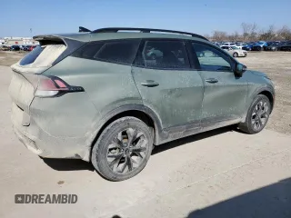2023 Kia Sportage X-Line with VIN 5XYK6CAF7PG100256, listed as a Copart auction lot 48500415 with 31,838 mi miles and Salvage Title. Bid and sale history available at carsss.com. Image 3.