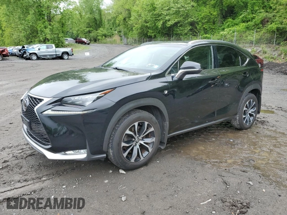 2015 Lexus NX 200t z VIN JTJBARBZ9F2011143, wystawiony jako Copart lot #56987665 z przebiegiem 121 427 mil mil oraz Szkoda całkowita • Salvage title. Historia ofert i sprzedaży dostępna na DreamBid. Obrazek 1.