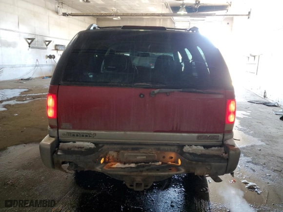 1998 GMC Jimmy SLT with VIN 1GKDT13W3W2521651, listed as a Copart auction lot 46492945 with 240,384 mi miles and Clean Title. Bid and sale history available at carsss.com. Image 6.
