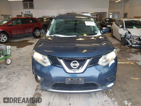 2016 Nissan Rogue SL with VIN 5N1AT2MVXGC811385, listed as a IAAI auction lot 41614291 with 153,998 mi miles and . Bid and sale history available at DreamBid. Image 12.
