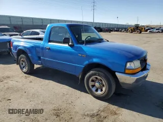 2000 Ford Ranger XL with VIN 1FTYR10V8YPB20951, listed as a Copart auction lot 54368935 with 223,899 mi miles and Clean Title. Bid and sale history available at carsss.com. Image 4.