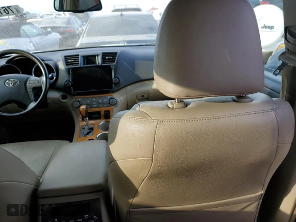 2008 Toyota Highlander Hybrid Limited with VIN JTEEW44A382019183, listed as a Copart auction lot 76129494 with 0 mi miles and Salvage Title. Bid and sale history available at carsss.com. Image 8.