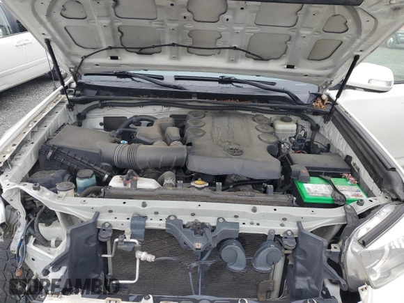2013 Toyota 4Runner SR5 with VIN JTEBU5JR1D5125973, listed as a Copart auction lot 58804585 with 232,855 mi miles and Salvage title. Bid and sale history available at DreamBid. Image 12.