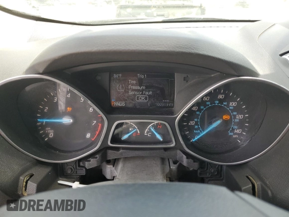 2015 Ford Escape Titanium with VIN 1FMCU9J91FUB46181, listed as a Copart auction lot 54885015 with 100,919 mi miles and Salvage title. Bid and sale history available at DreamBid. Image 9.
