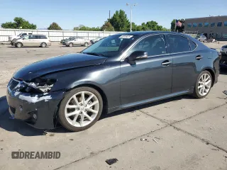 2011 Lexus IS 250 with VIN JTHCF5C29B2035471, listed as a Copart auction lot 60919425 with 100,020 mi miles and Salvage title. Bid and sale history available at DreamBid. Image 1.