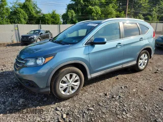 2013 Honda CR-V EX-L with VIN 5J6RM4H7XDL066459, listed as a Copart auction lot 63187205 with 103,992 mi miles and Salvage title. Bid and sale history available at DreamBid. Image 1.