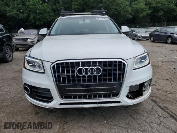 2015 Audi Q5 Premium with VIN WA1CFAFP4FA107118, listed as a Copart auction lot 63589505 with 66,139 mi miles and Salvage title. Bid and sale history available at DreamBid. Image 5.