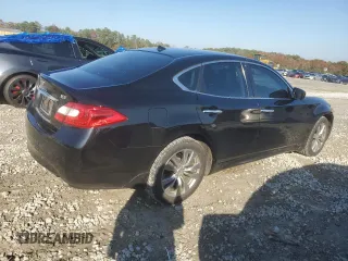 2013 Infiniti M37 with VIN JN1BY1AP7DM514562, listed as a Copart auction lot 82573534 with 135,852 mi miles and Non Repairable. Bid and sale history available at carsss.com. Image 3.