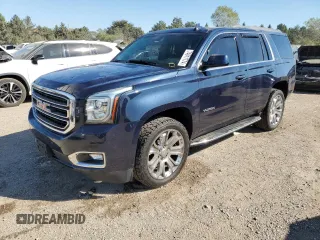 2017 GMC Yukon SLE with VIN 1GKS2AKC8HR231627, listed as a Copart auction lot 74811774 with 46,597 mi miles and Salvage Title. Bid and sale history available at carsss.com. Image 1.