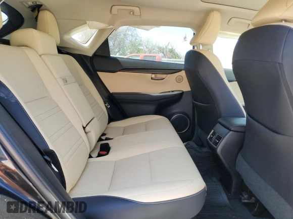 2021 Lexus NX with VIN JTJDARBZ9M2181900, listed as a Copart auction lot 50131785 with 35,595 mi miles and Salvage Title. Bid and sale history available at carsss.com. Image 12.