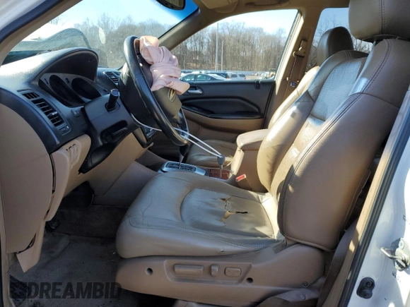 2006 Acura MDX Touring with VIN 2HNYD18656H548077, listed as a Copart auction lot 47431605 with 0 mi miles and Salvage Title. Bid and sale history available at carsss.com. Image 7.