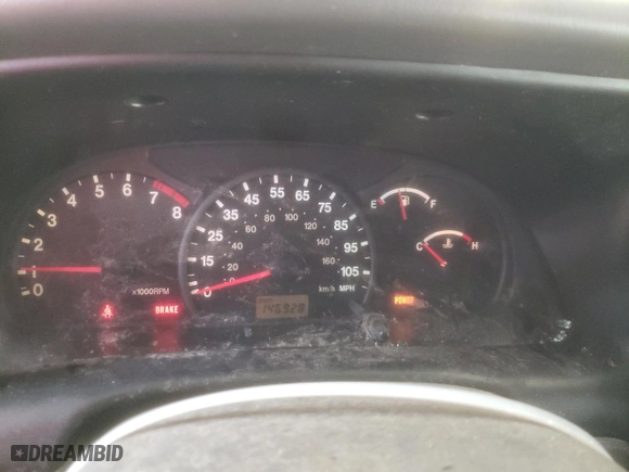 2001 Chevrolet Tracker LT with VIN 2CNBJ634616909629, listed as a Copart auction lot 79925394 with NaN miles and Salvage Title. Bid and sale history available at carsss.com. Image 9.