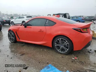 2023 Toyota 86 Premium with VIN JF1ZNBE15P9755260, listed as a Copart auction lot 51524735 with 18,117 mi miles and Salvage Title. Bid and sale history available at DreamBid. Image 2.