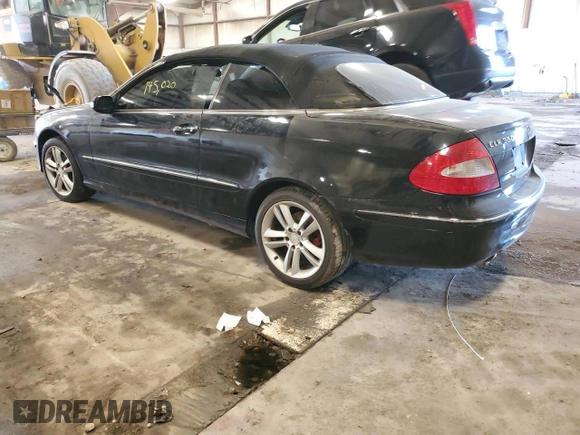 2007 Mercedes-Benz CLK 350 with VIN WDBTK56FX7F216332, listed as a Copart auction lot 71651604 with 145,020 mi miles and Clean Title. Bid and sale history available at DreamBid. Image 2.