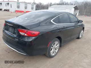 2016 Chrysler 200 Limited with VIN 1C3CCCAB9GN144394, listed as a IAAI auction lot 41665598 with 125,910 mi miles. Bid and sale history available at carsss.com. Image 4.