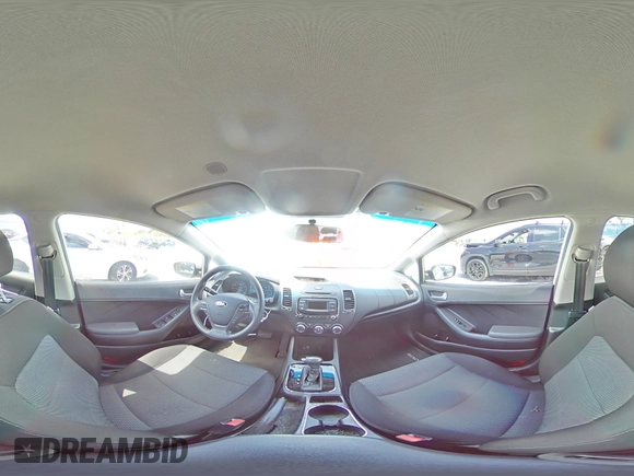 2018 Kia Forte LX with VIN 3KPFK4A7XJE206037, listed as a Copart auction lot 54236355 with 55,813 mi miles and Salvage Title. Bid and sale history available at DreamBid. Image 15.