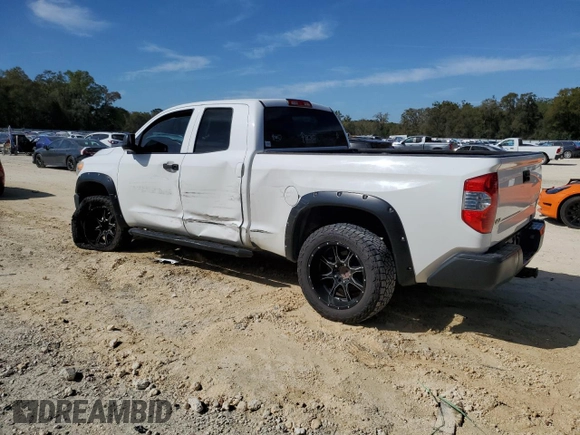 2016 Toyota Tundra SR z VIN 5TFRM5F14GX096547, wystawiony jako Copart lot #48736635 z przebiegiem 130 236 mil mil oraz Szkoda całkowita • Salvage title. Historia ofert i sprzedaży dostępna na DreamBid. Obrazek 2.