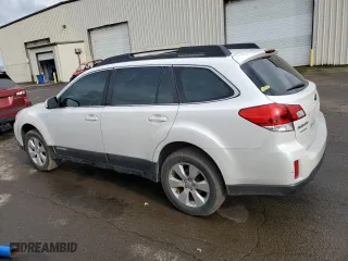 2012 Subaru Outback 2.5i with VIN 4S4BRCAC0C3255013, listed as a Copart auction lot 46484695 with 124,371 mi miles and Salvage Title. Bid and sale history available at carsss.com. Image 2.