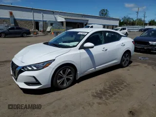 2020 Nissan Sentra SV z VIN 3N1AB8CV8LY295849, wystawiony jako Copart lot #57216655 z przebiegiem 71 330 mil mil oraz Szkoda całkowita • Salvage title. Historia ofert i sprzedaży dostępna na DreamBid. Obrazek 1.