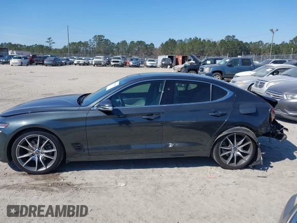 2022 Genesis G70 2.0T z VIN KMTG34TA0NU089099, wystawiony jako IAAI lot #41708106 z przebiegiem 35 550 mil mil oraz . Historia ofert i sprzedaży dostępna na DreamBid. Obrazek 13.