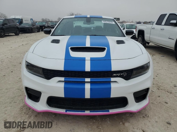 2023 Dodge Charger SRT Hellcat Widebody Jailbreak with VIN 2C3CDXL92PH681356, listed as a Copart auction lot 44570255 with 921 mi miles and Clean Title. Bid and sale history available at carsss.com. Image 5.