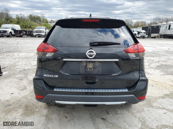 2017 Nissan Rogue S with VIN JN8AT2MT9HW130352, listed as a Copart auction lot 53436805 with 76,531 mi miles and Clean Title. Bid and sale history available at carsss.com. Image 6.
