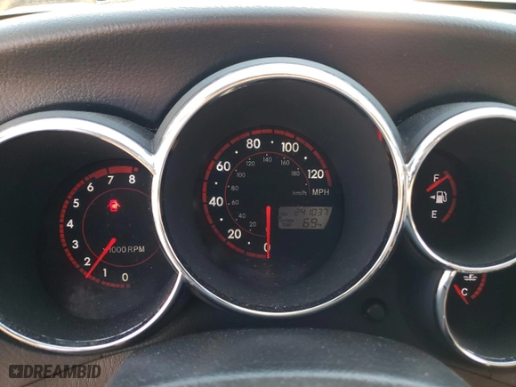 2007 Toyota Matrix STD with VIN 2T1KR32E57C684469, listed as a Copart auction lot 47667125 with 241,037 mi miles and Salvage Title. Bid and sale history available at carsss.com. Image 9.