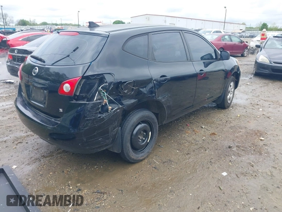 2009 Nissan Rogue SL with VIN JN8AS58T59W058176, listed as a IAAI auction lot 41962706 with 126,807 mi miles and . Bid and sale history available at DreamBid. Image 4.