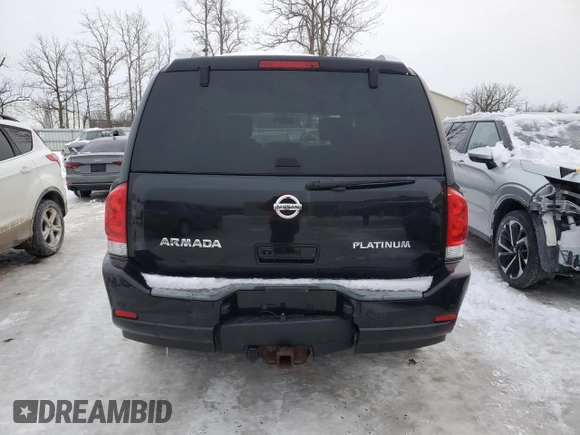 2010 Nissan Armada SE z VIN 5N1AA0NC8AN603668, wystawiony jako Copart lot #42675575 z przebiegiem 149 914 mil mil oraz Szkoda całkowita • Salvage title. Historia ofert i sprzedaży dostępna na DreamBid. Obrazek 6.
