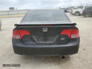 2008 Honda Civic Sdn Si with VIN 2HGFA55548H707913, listed as a Copart auction lot 50355425 with 151,682 mi miles and Salvage Title. Bid and sale history available at carsss.com. Image 6.