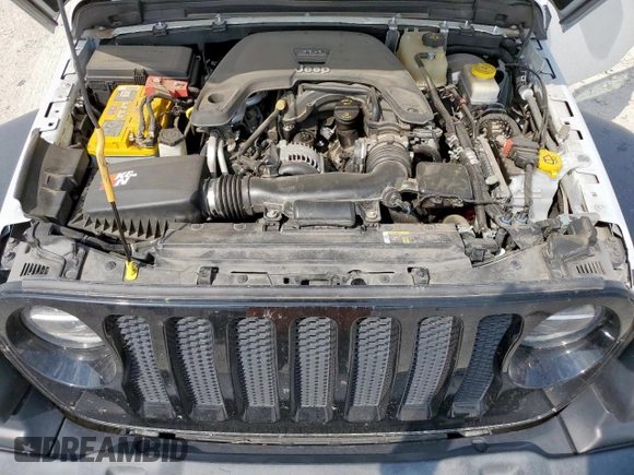 2020 Jeep Wrangler Unlimited Sport с VIN 1C4HJXDG6LW252353, выставлен на аукционе Copart как лот 56556425 с пробегом 114 144 миль миль и Списание • Salvage title. История ставок и продаж доступна на DreamBid. Изображение 12.